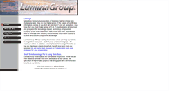 Desktop Screenshot of luminagroup.com